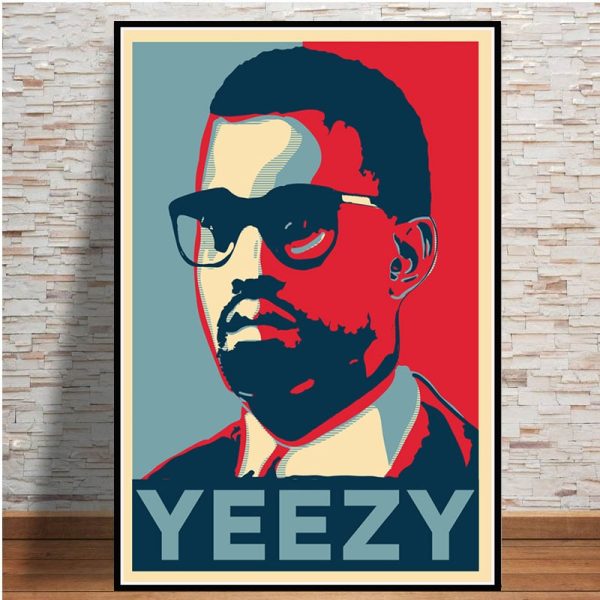 Kanye West The Life Of Pablo Rap Hip Hop Super Star Poster And Prints Painting Art Wall Pictures Home Decor quadro cuadros