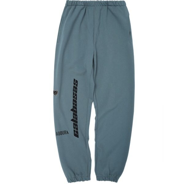 Kanye West Calabasas Embroidery Women Men Sweatpants Joggers Pants Hiphop Streetwear Men Pants Trousers