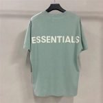 Kanye West Thick Fabric Reflective FOG Essentials T shirts Men Women