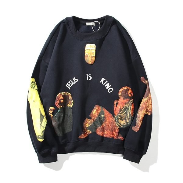 Kanye West Jesus Is King Sunday Service Sweatshirts For Men Women