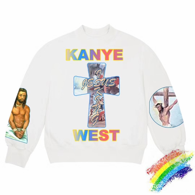 Kanye West 3D Digital Printing Sweatshirts