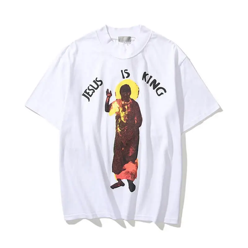 Jesus Is King Shirt Kanye white