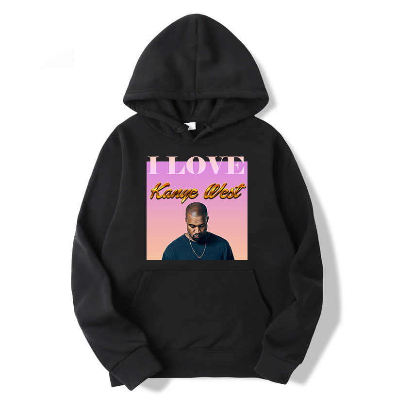 I Love Kanye West Poster Hoodie